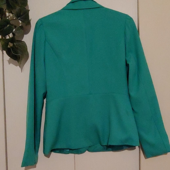 Turquoise Blazer - Picture 2 of 3